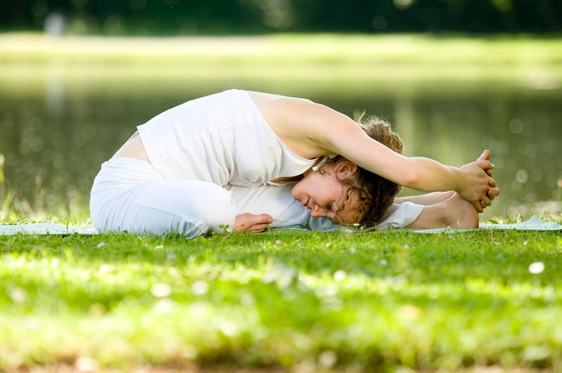 Yoga Vinyasa Flow Pose